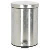 Zafacón de Acero Inoxidable con Pedal 3 gal (12 litros)