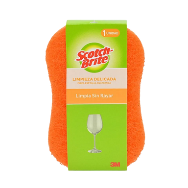 Esponja Doble Uso Naranja Scotch-Brite